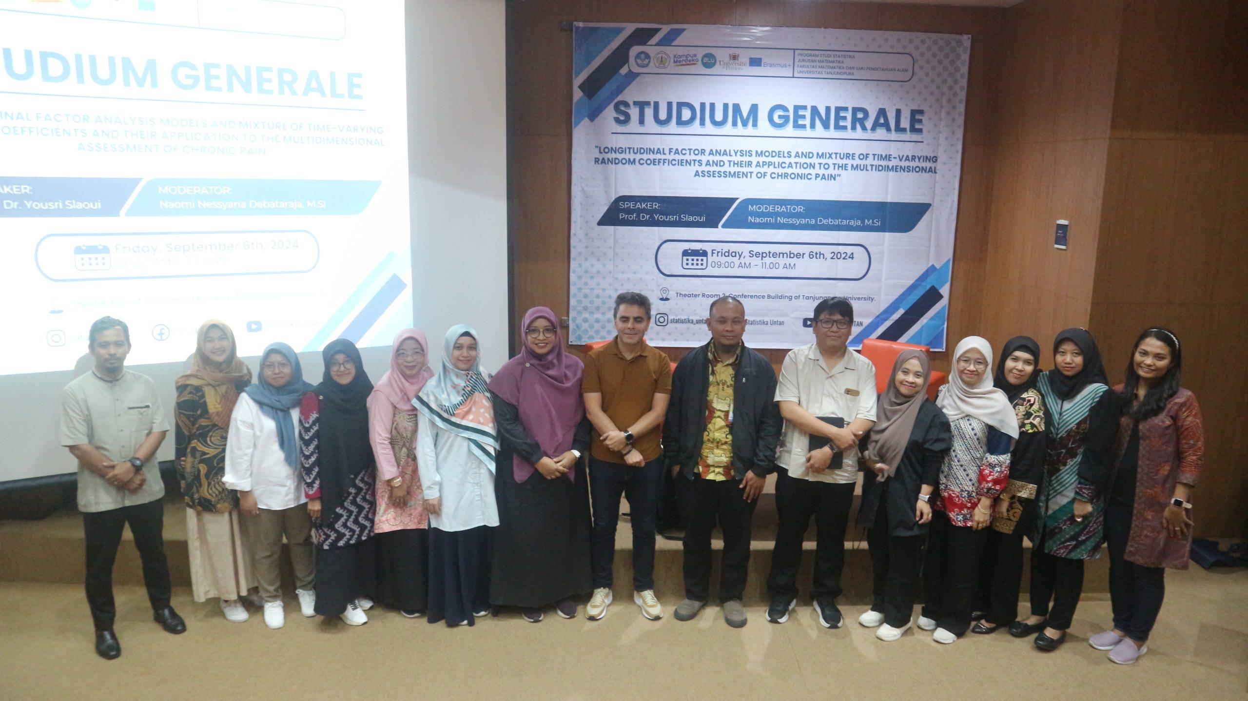 Read more about the article Kuliah Umum Prodi Statistika Untan Bahas Model Statistik untuk Analisis Penyakit Kronis